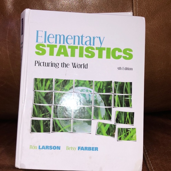 Elementary Statistics Picturing the World 5th edition hard cover Book - Picture 1 of 4